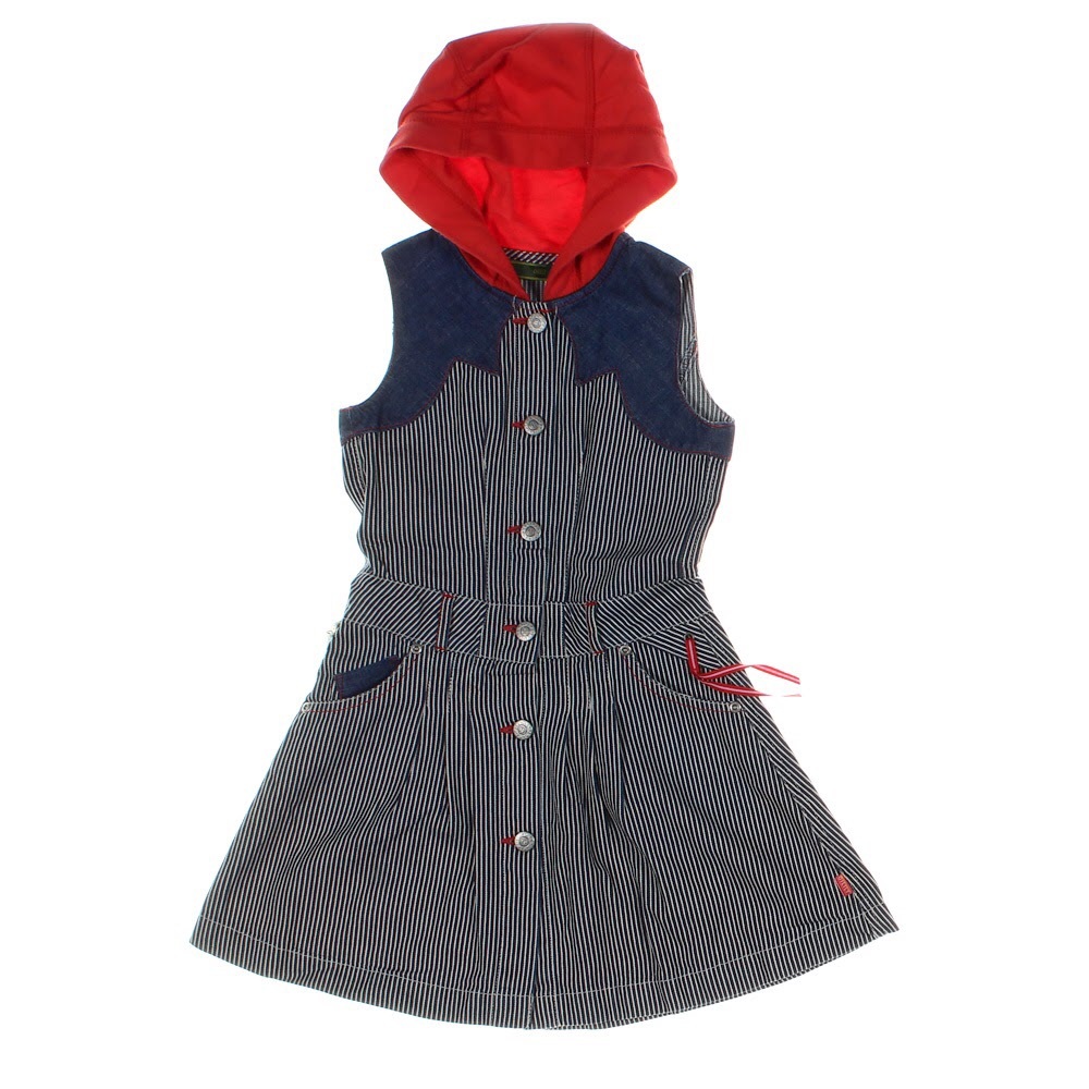 ❤️❤️OILILY Western Denim Dress Sz 116 (6Y)❤️❤️